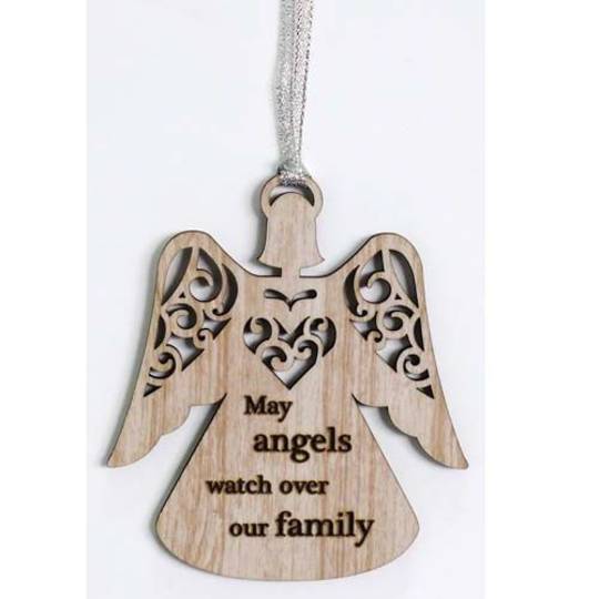 Hanging Angel Ornament Family